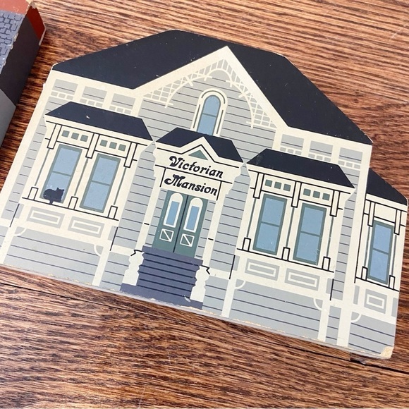 The Cat’s Meow | Vintage 1995 The Bed and Breakfast Series  Lot of 2 Houses - Picture 3 of 11